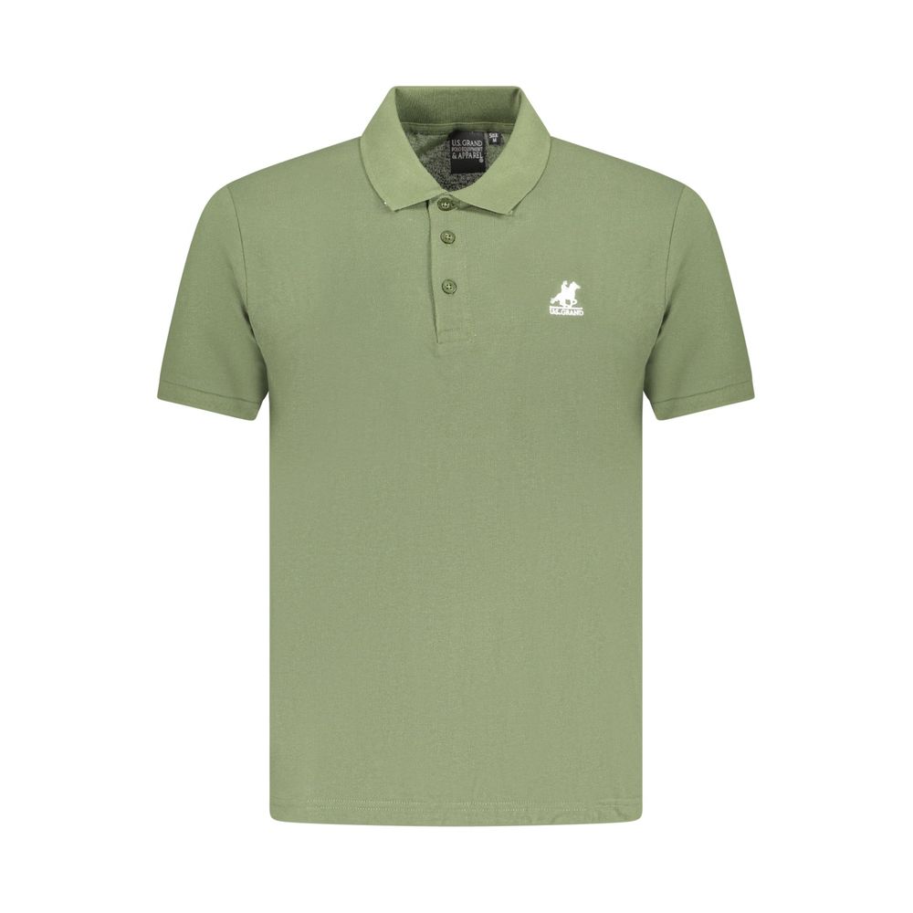 U.S. Grand Verde Cotton Men Polo Shirt