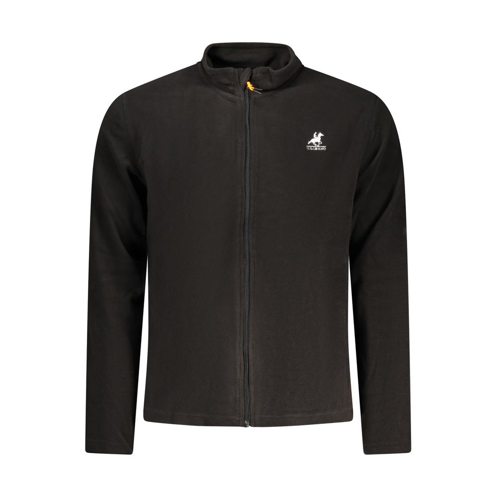 U.S. Grand Black Polyester Men's Sweatshirt