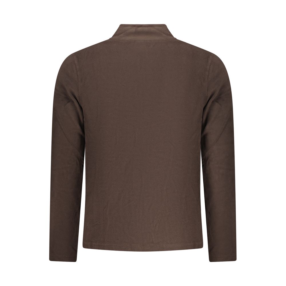 U.S. Grand Marrone Polyester Men Sweatshirt