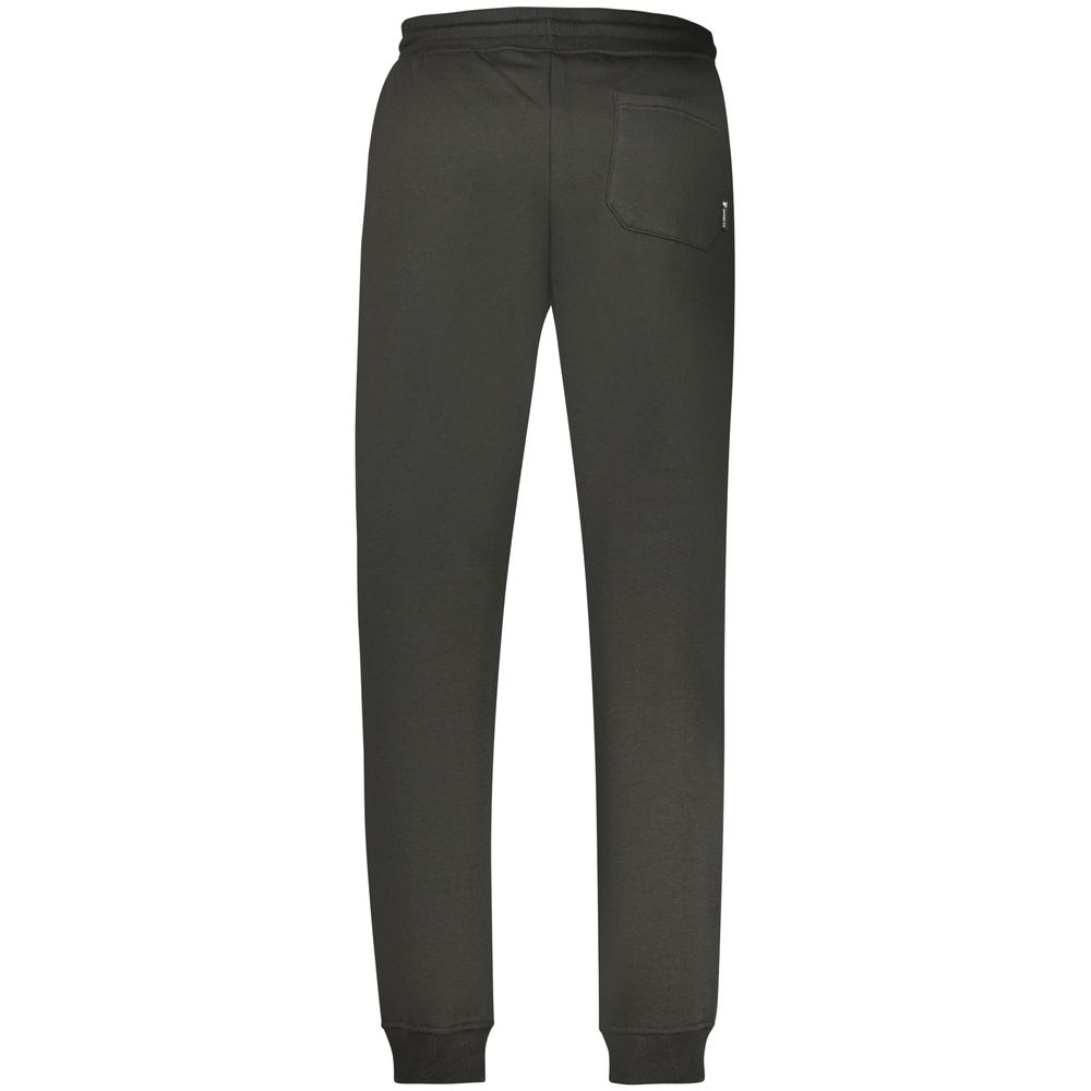 U.S. Grand Black Polyester Men's Sweatpant