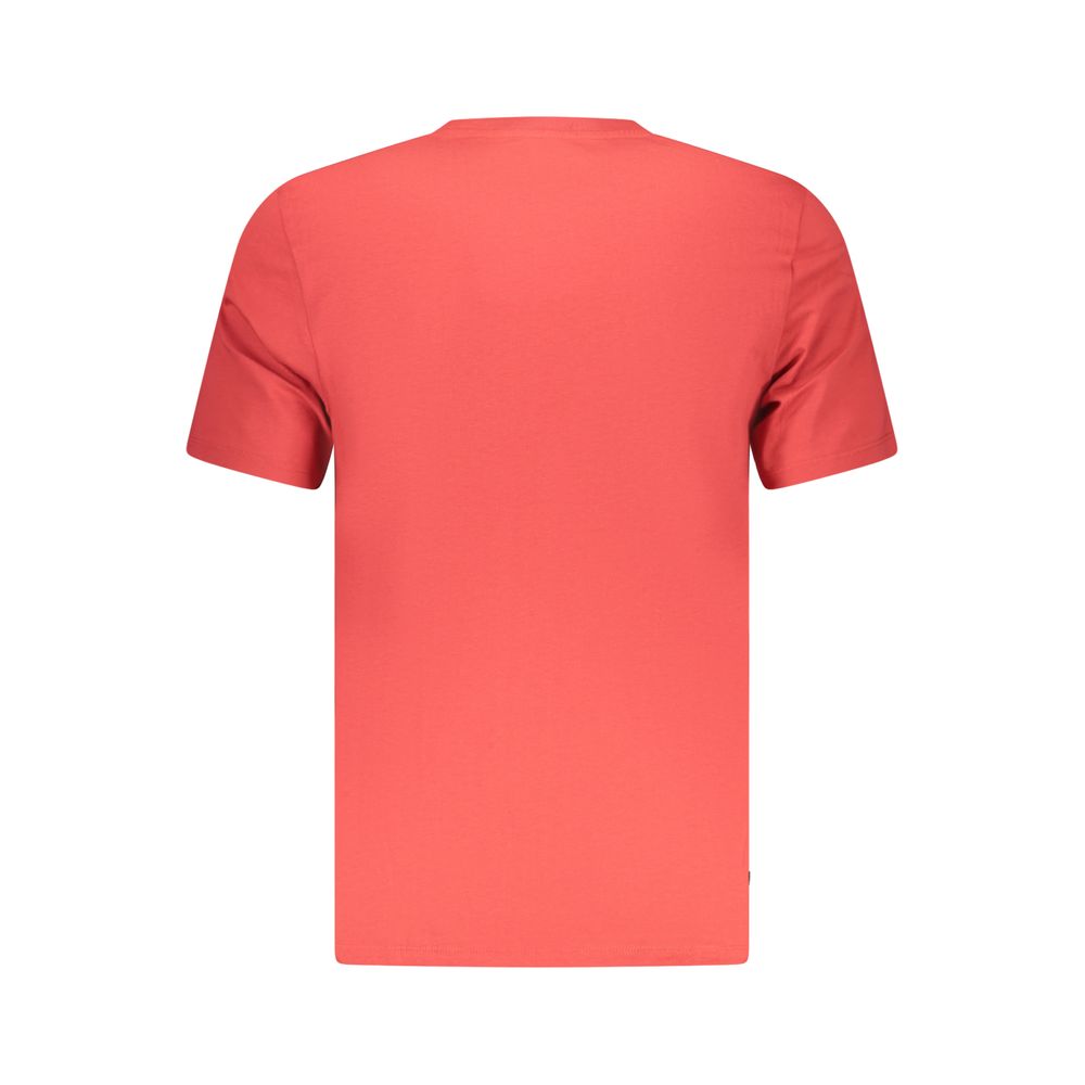 Timberland Rosso Cotton Men's T-Shirt