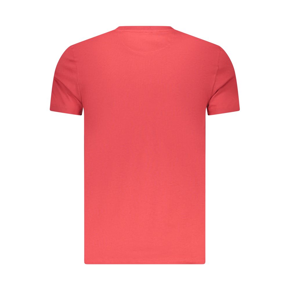 Timberland Rosso Cotton Men T-Shirt