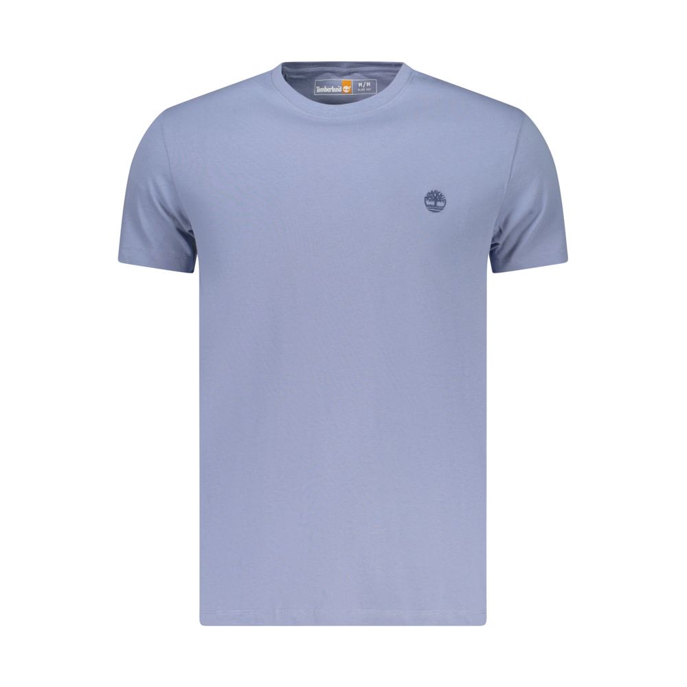Timberland Azzurro Cotton Men T-Shirt