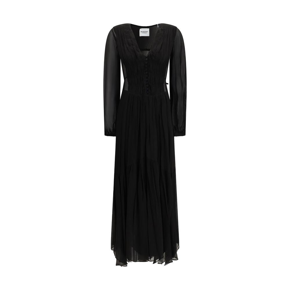Isabel Marant Étoile Black Viscose Casual Dress
