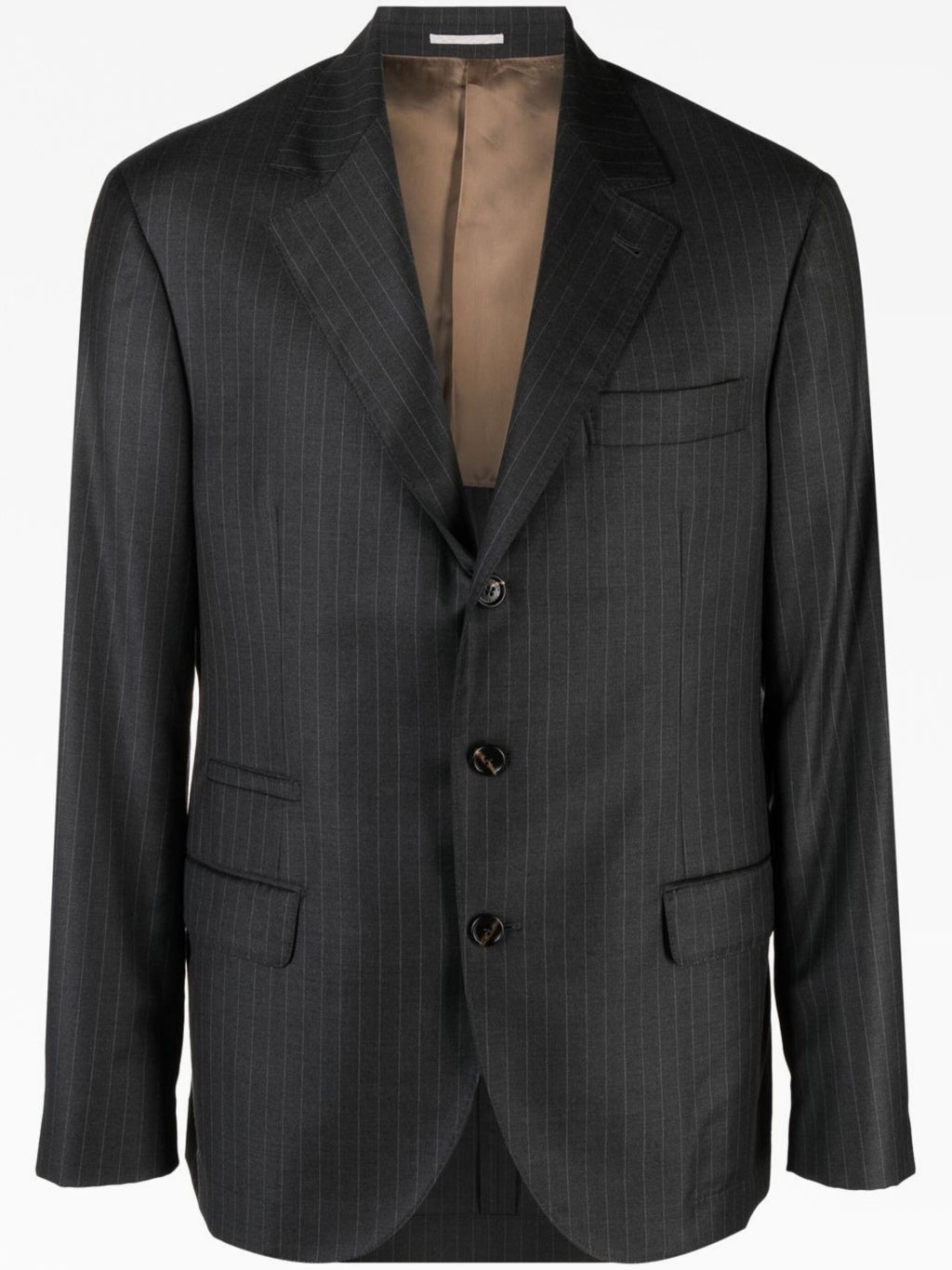 Brunello Cucinelli Gray Wool Blazer