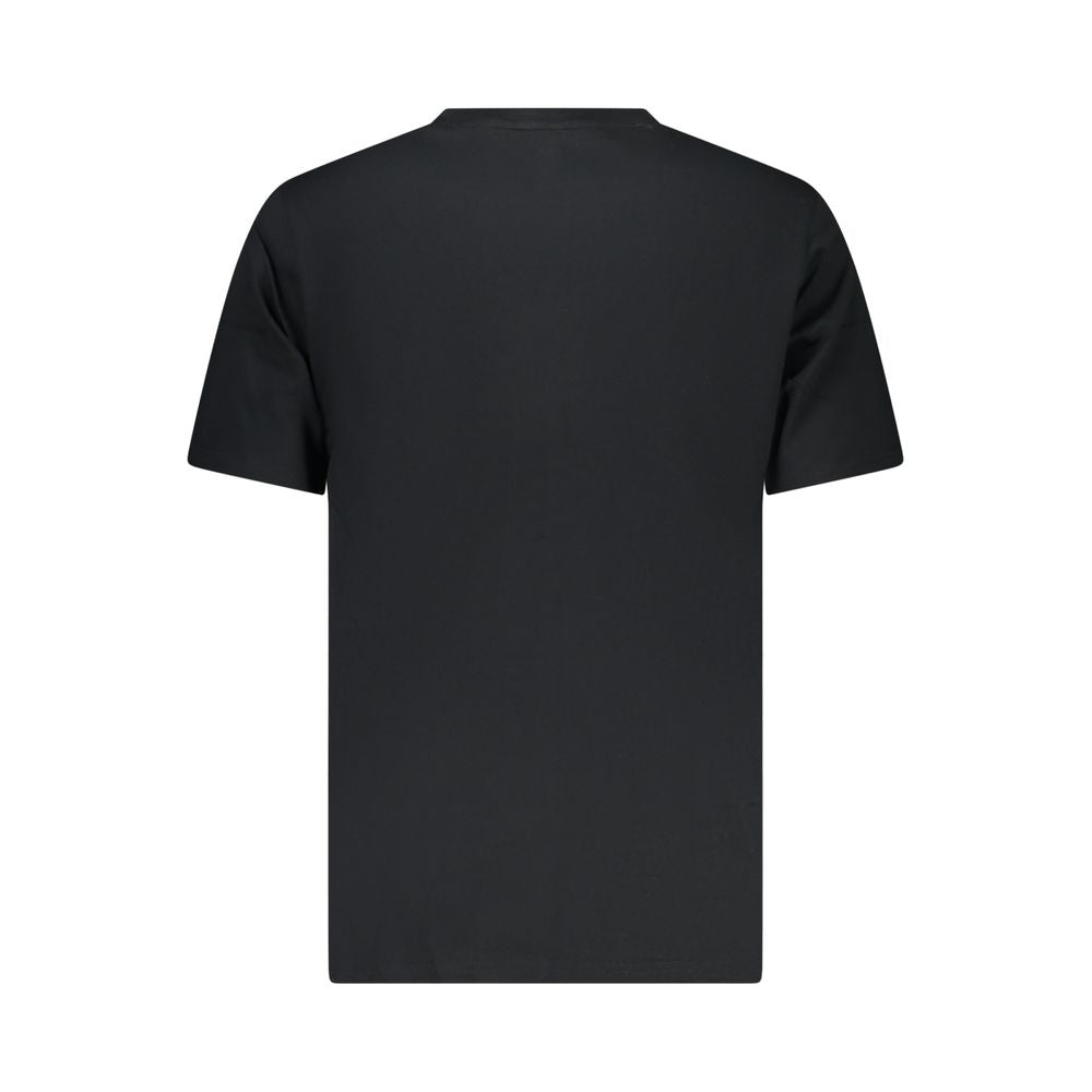 Converse Black Cotton Men T-Shirt