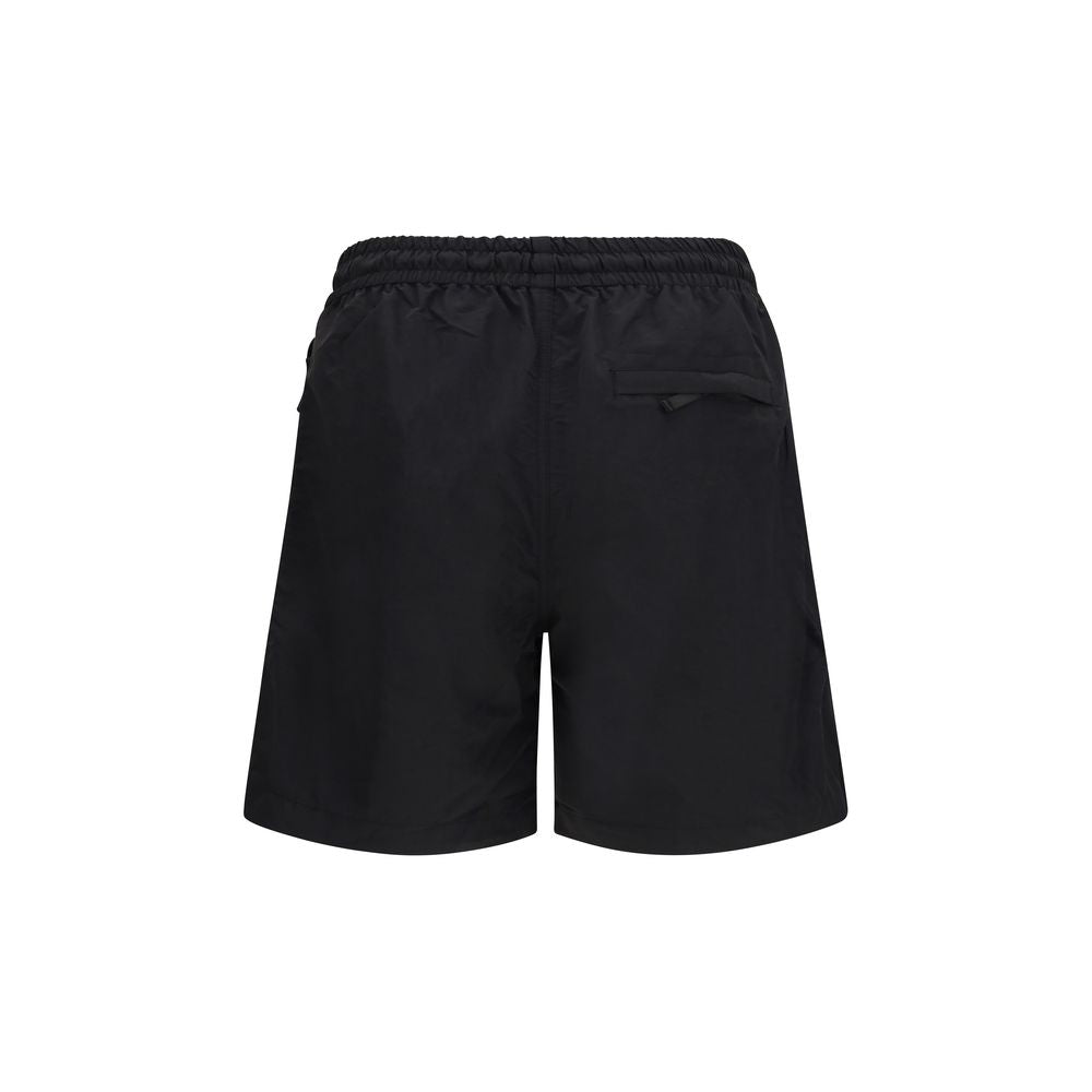 Sunflower Black Nylon Bermuda Shorts
