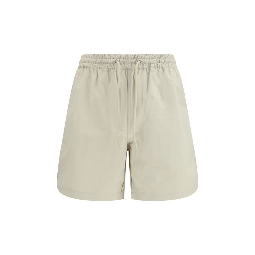Sunflower Beige Nylon Bermuda Shorts