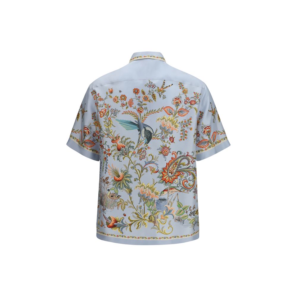 Etro Multicolor Silk Pattern Shirt