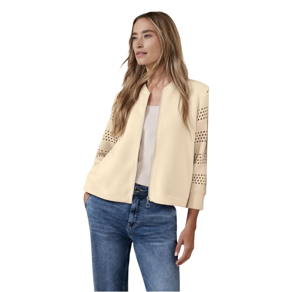Street One Beige Modal Sweatshirt