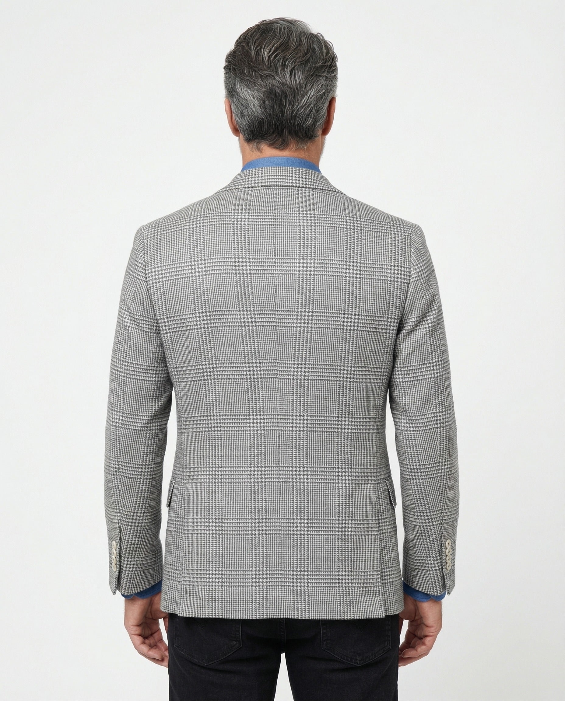 Brunello Cucinelli Gray Wool Blazer