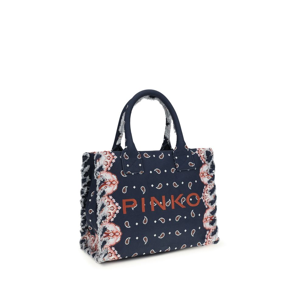 PINKO Multicolor Cotton Shoulder Bag