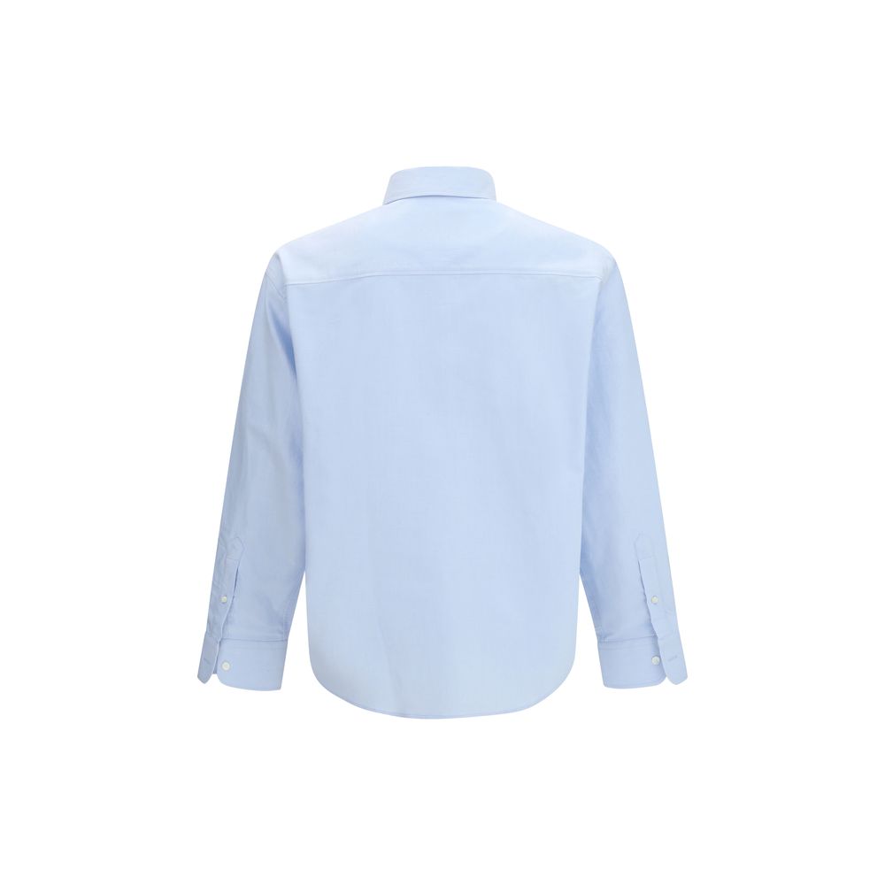 Ami Paris Blue Cotton Shirt