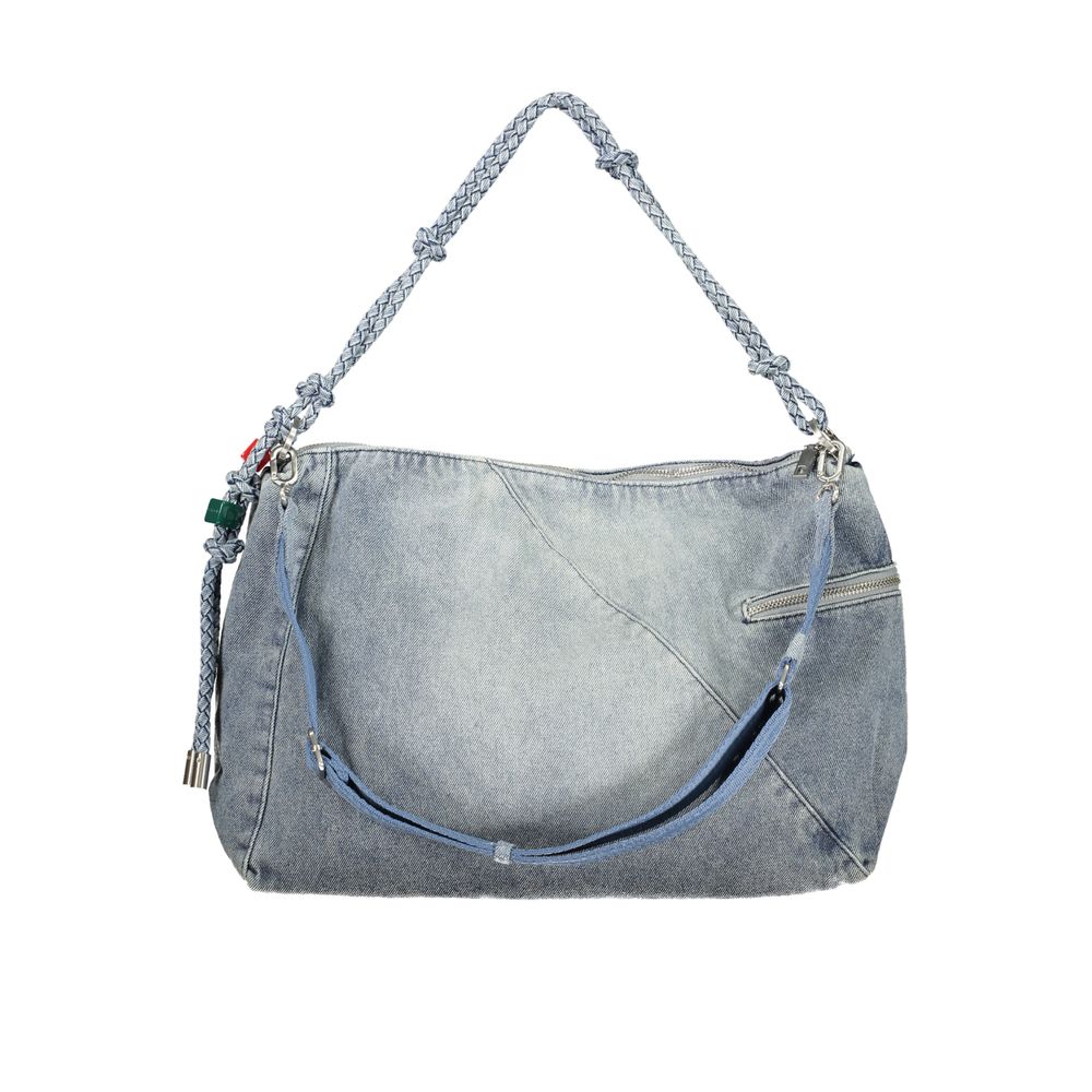 Desigual Azzurro Cotton Women Handbag