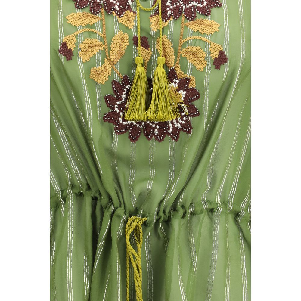 Valentino Bicolor Silk Pattern Shirt