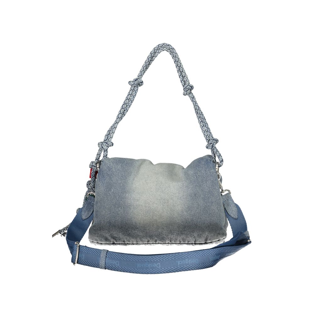 Desigual Blue Cotton Women Handbag