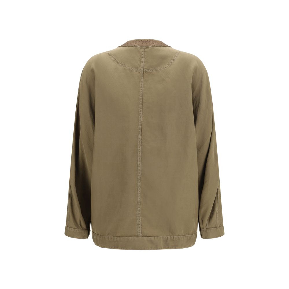 Giorgio Armani Bicolor Copper Denim Jacket