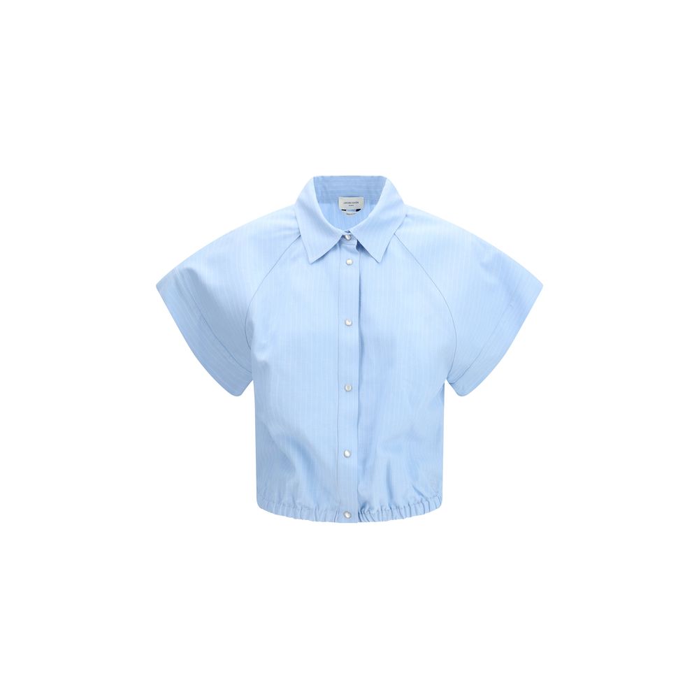 Jacob Cohen Blue Viscose Shortsleeve Shirt