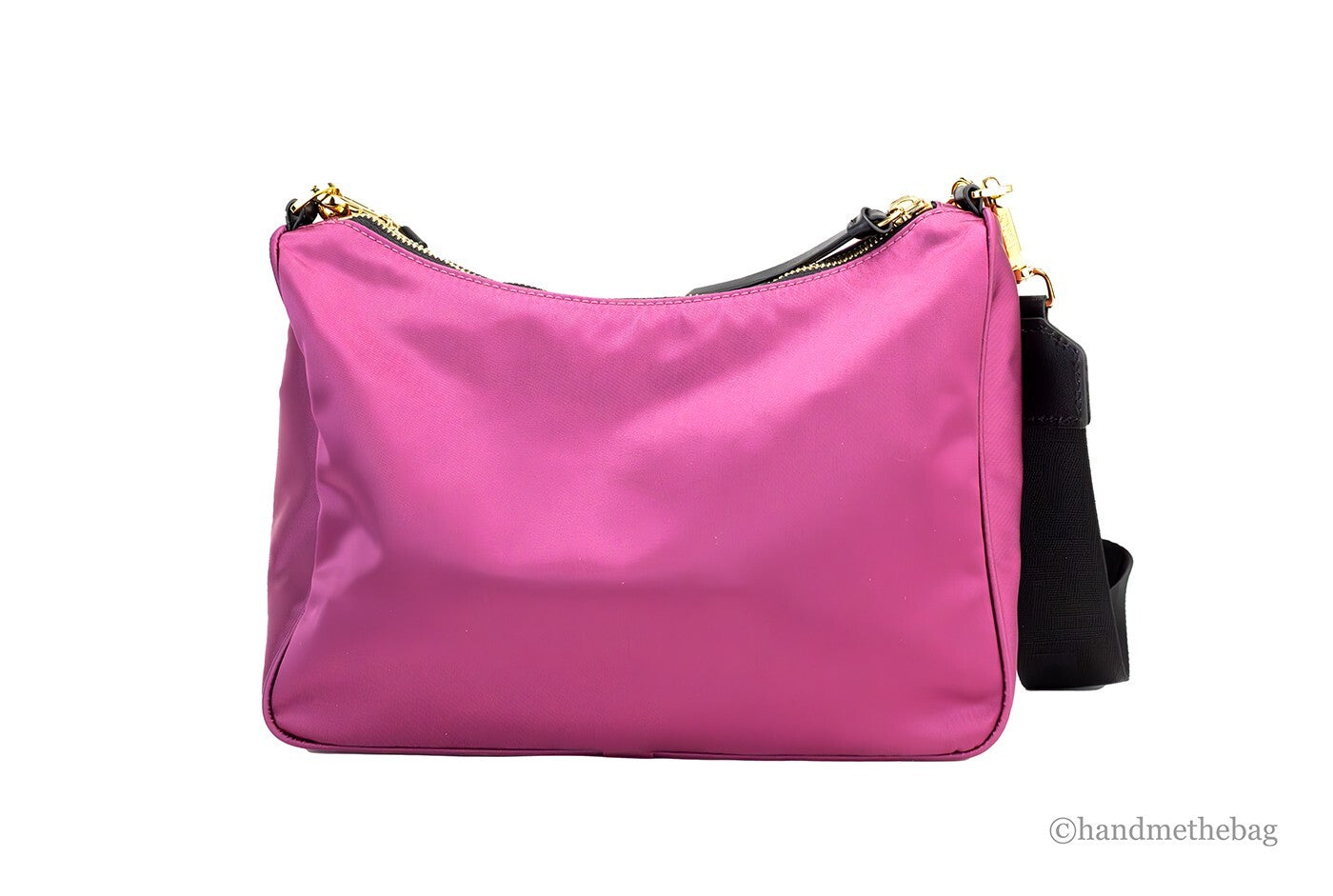 حقيبة كتف كروس صغيرة من قماش النايلون داليا ميدوسا من فيرساتشي