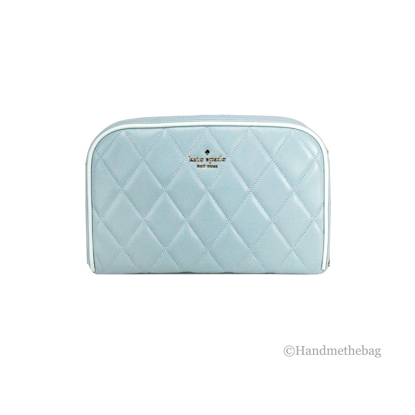 Kate Spade Carey Mini Wild Sage Quilted Smooth Leather Camera Crossbody Bag