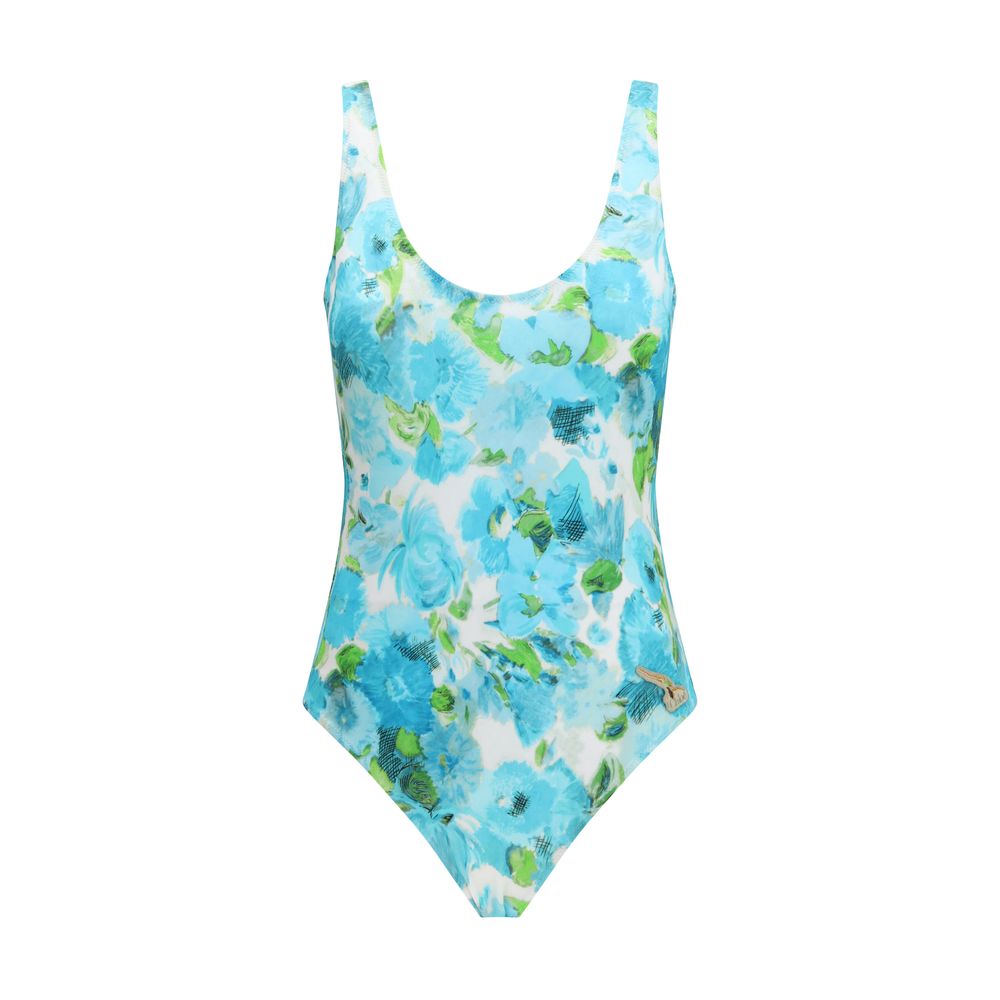 Chloé Blue Polyamide One-Piece Swimsuit