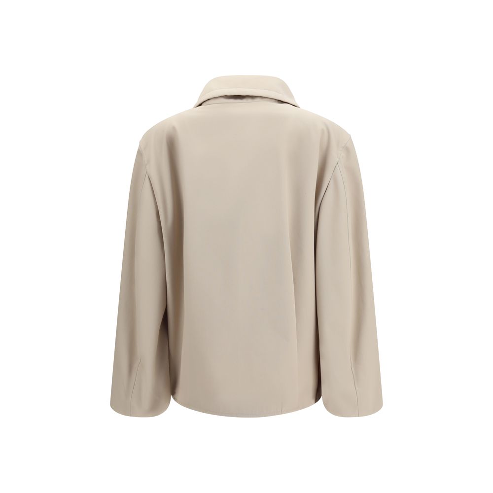 Lardini Beige Polyester Coat