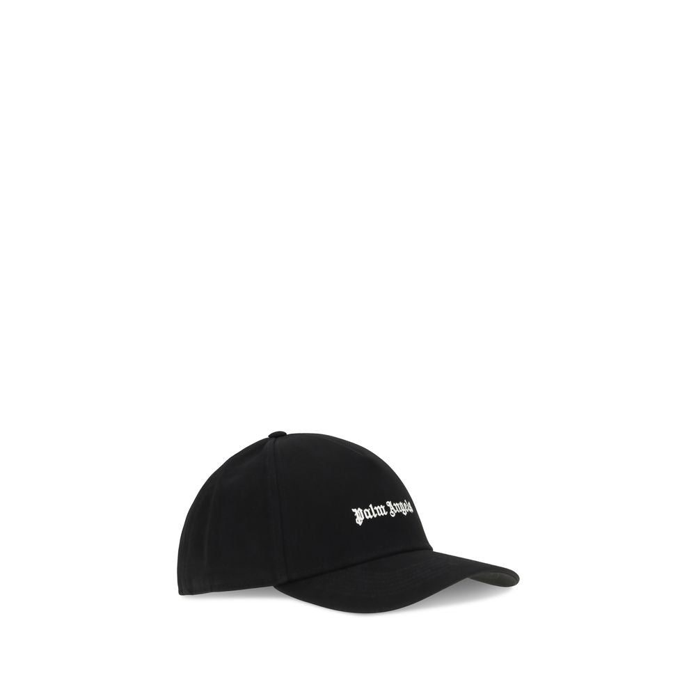 Palm Angels Black Cotton Cap (Baseball Hat)
