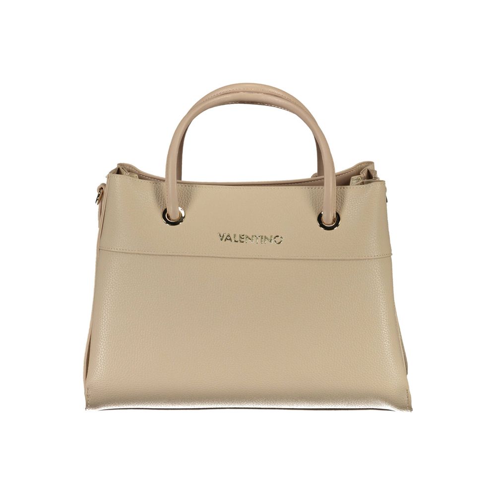 Mario Valentino Beige Polyurethane Women Handbag
