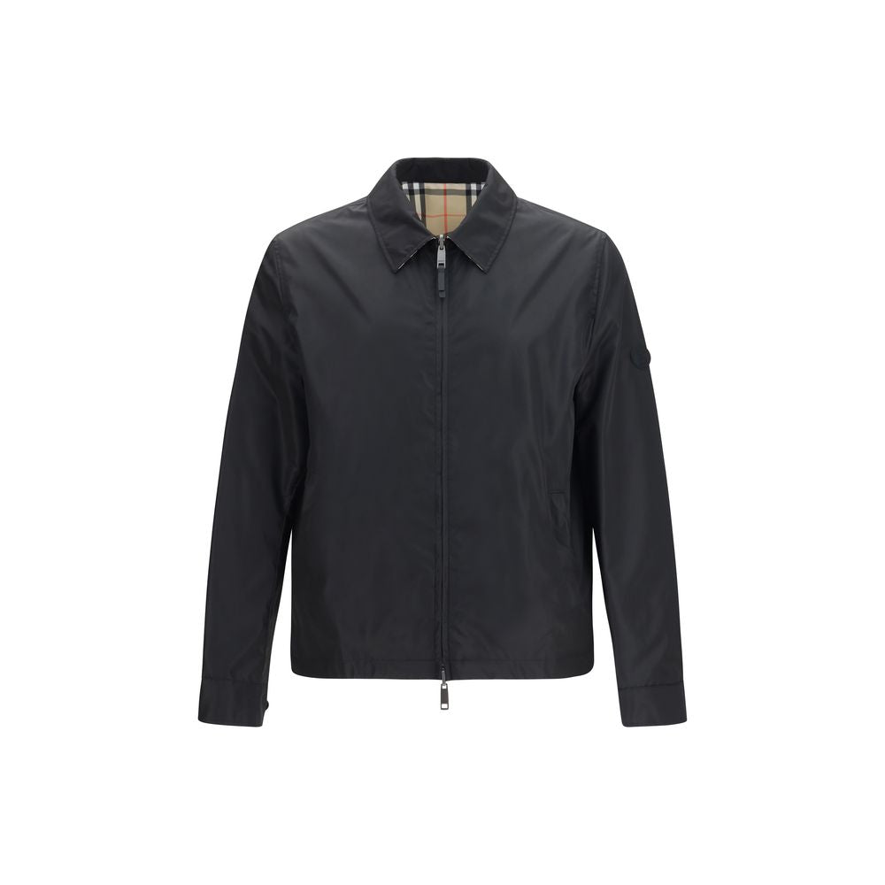 Burberry Black Polyamide Full-Length Jacket