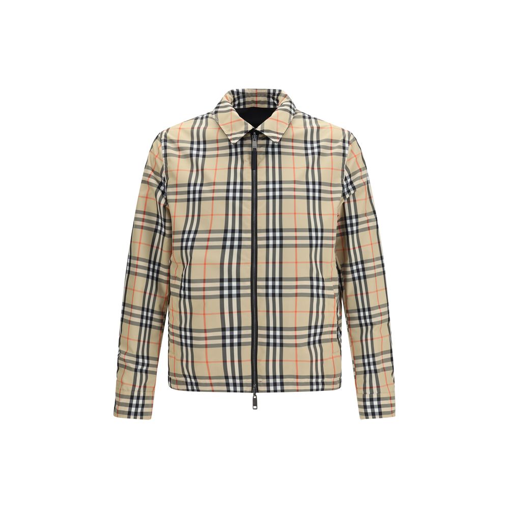 Burberry Black Polyamide Full-Length Jacket