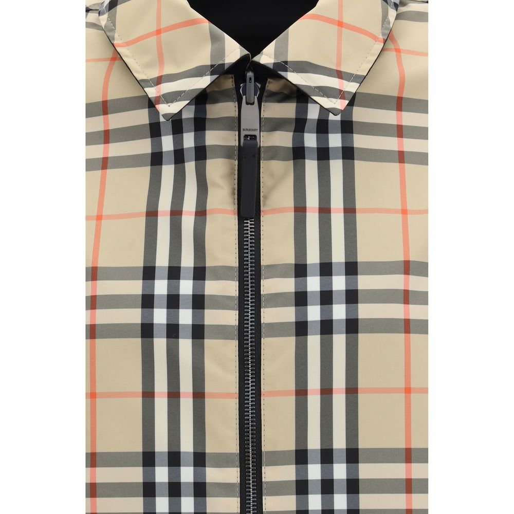 Burberry Black Polyamide Full-Length Jacket