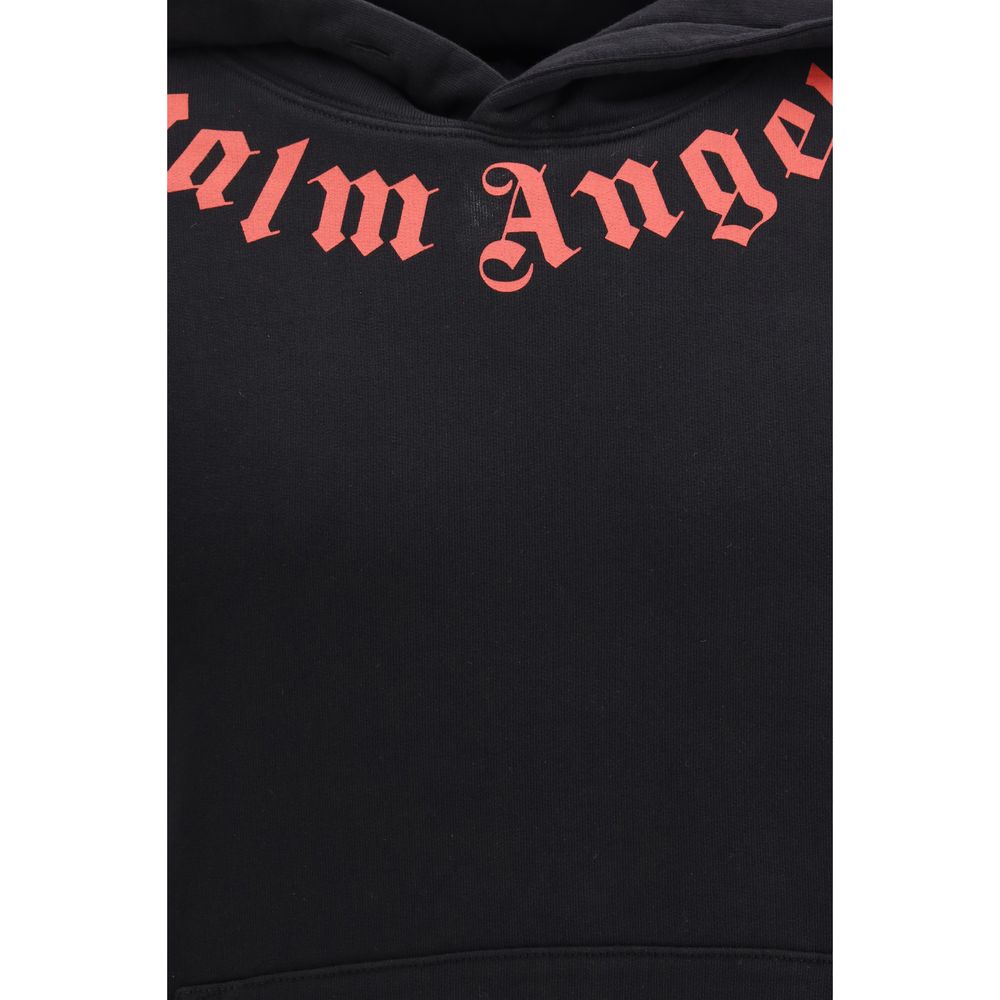 سويت شيرت قطني أسود من Palm Angels