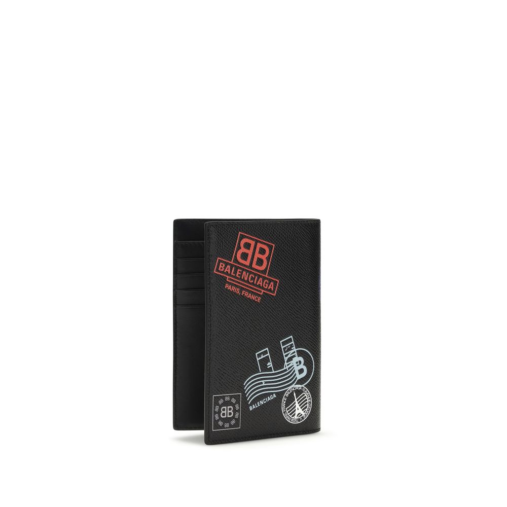 Balenciaga Multicolor Calf Leather Bos Taurus Wallet