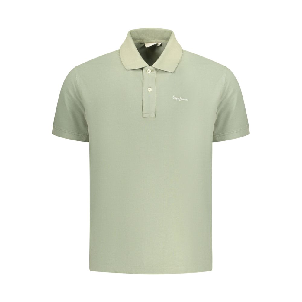 Pepe Jeans Verde Cotton Men's Polo Shirt