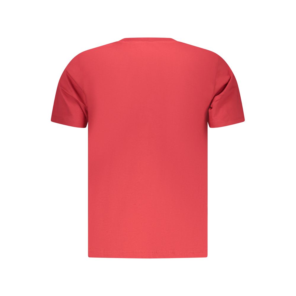 Pepe Jeans Rosso Cotton Men T-Shirt
