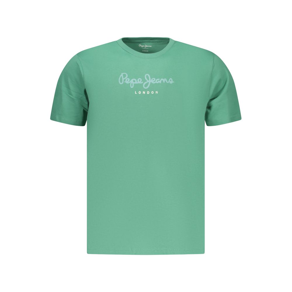 Pepe Jeans Verde Cotton Men T-Shirt