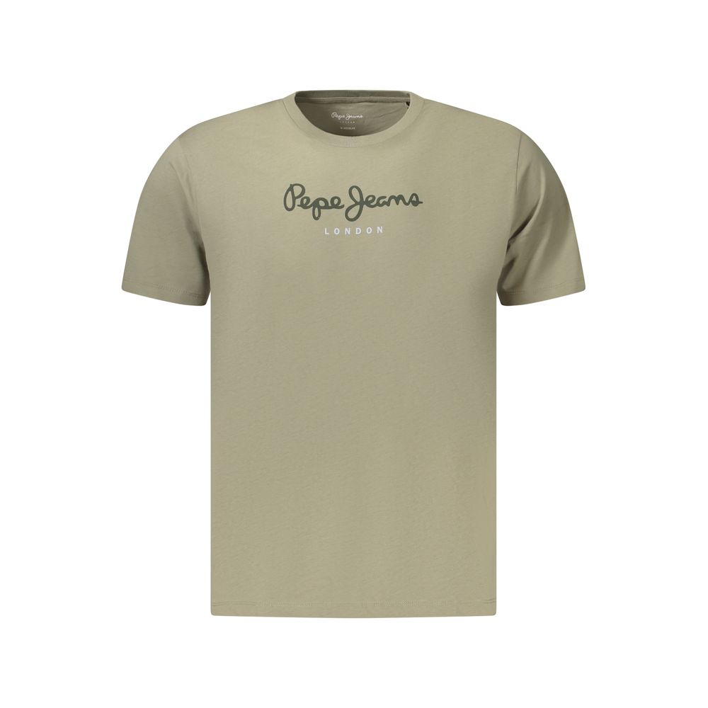 Pepe Jeans Verde Cotton Men T-Shirt