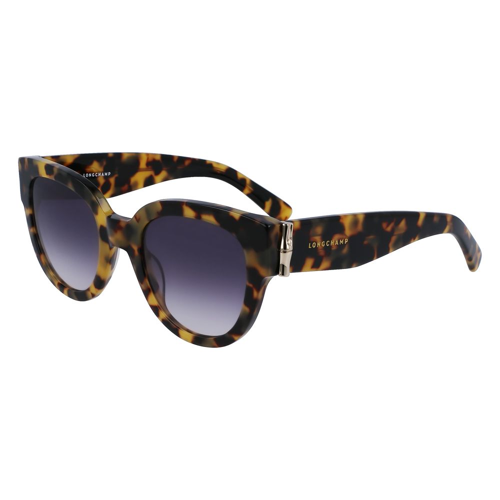 Longchamp Brown Acetate Sunglasses