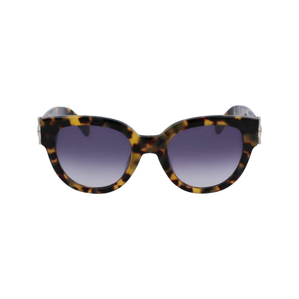 Longchamp Brown Acetate Sunglasses