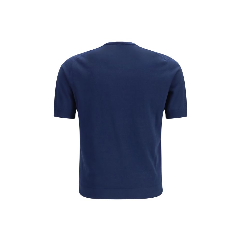 Prada Blue Cotton T-Shirt