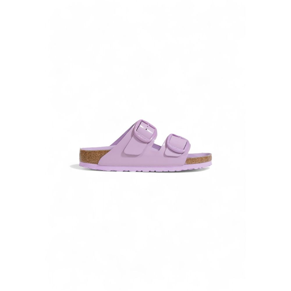 Birkenstock Purple Vegan Leather Flat Sandals