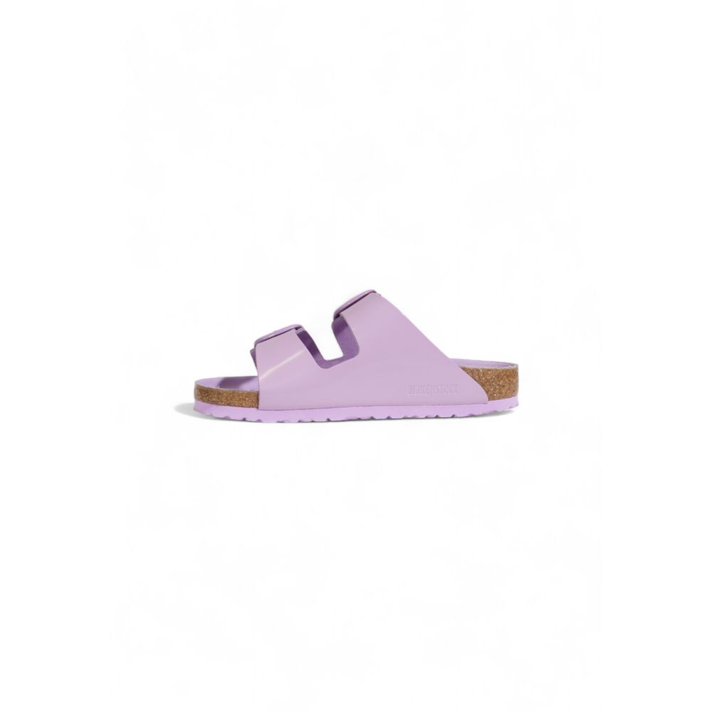 Birkenstock Purple Vegan Leather Flat Sandals