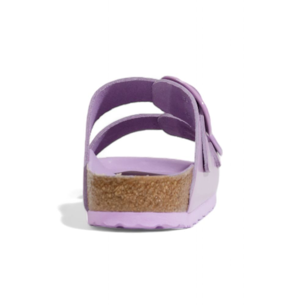 Birkenstock Purple Vegan Leather Flat Sandals