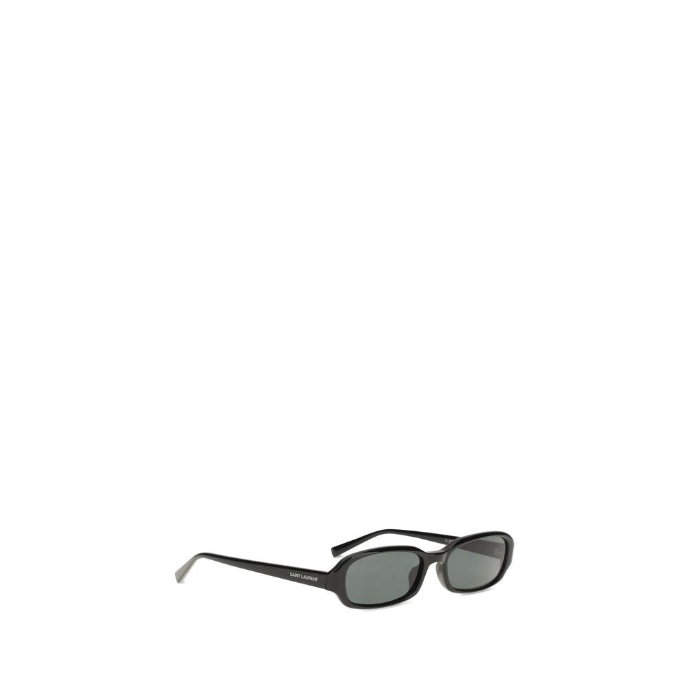 Saint Laurent Black Acetate Sunglasses