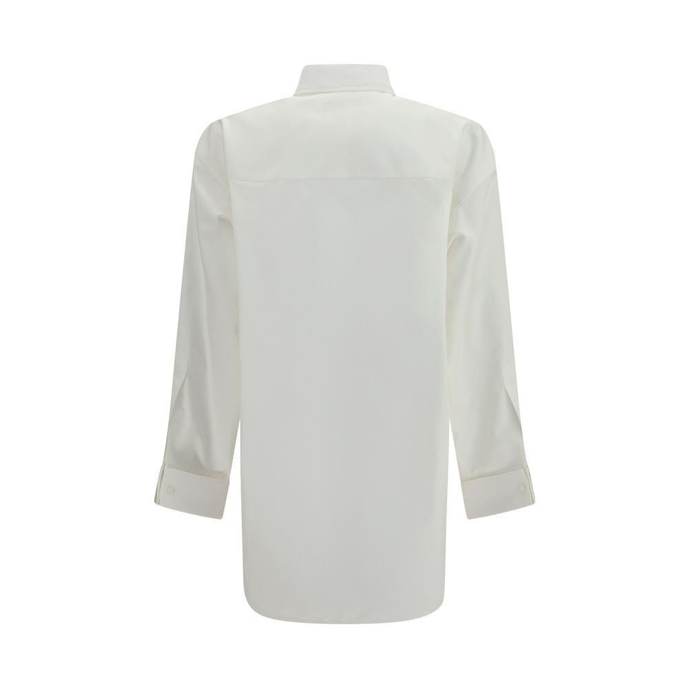 Balenciaga White Cotton Dress Shirt