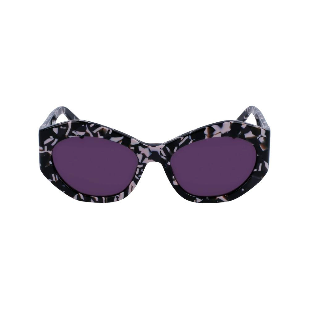 نظارة شمسية ليو جو أسيتات سوداء