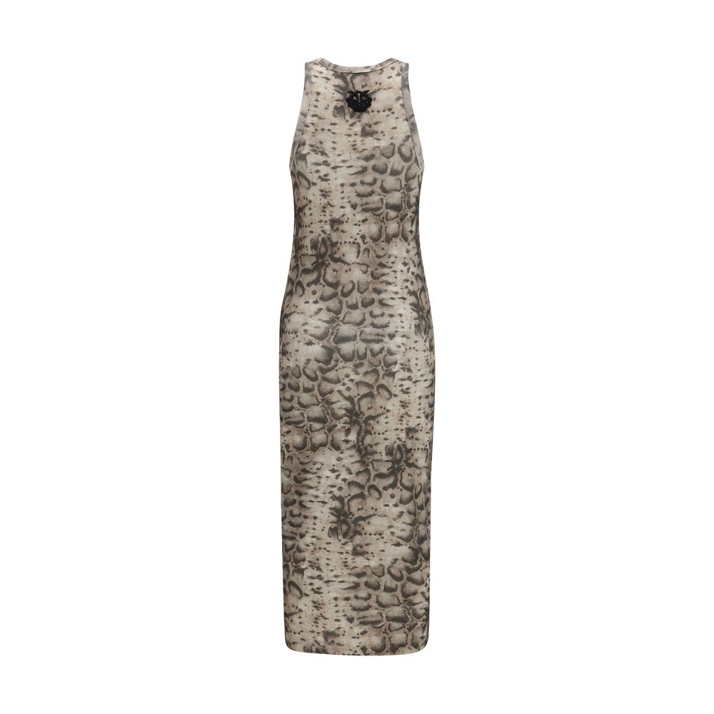 PINKO Beige Cotton Casual Dress