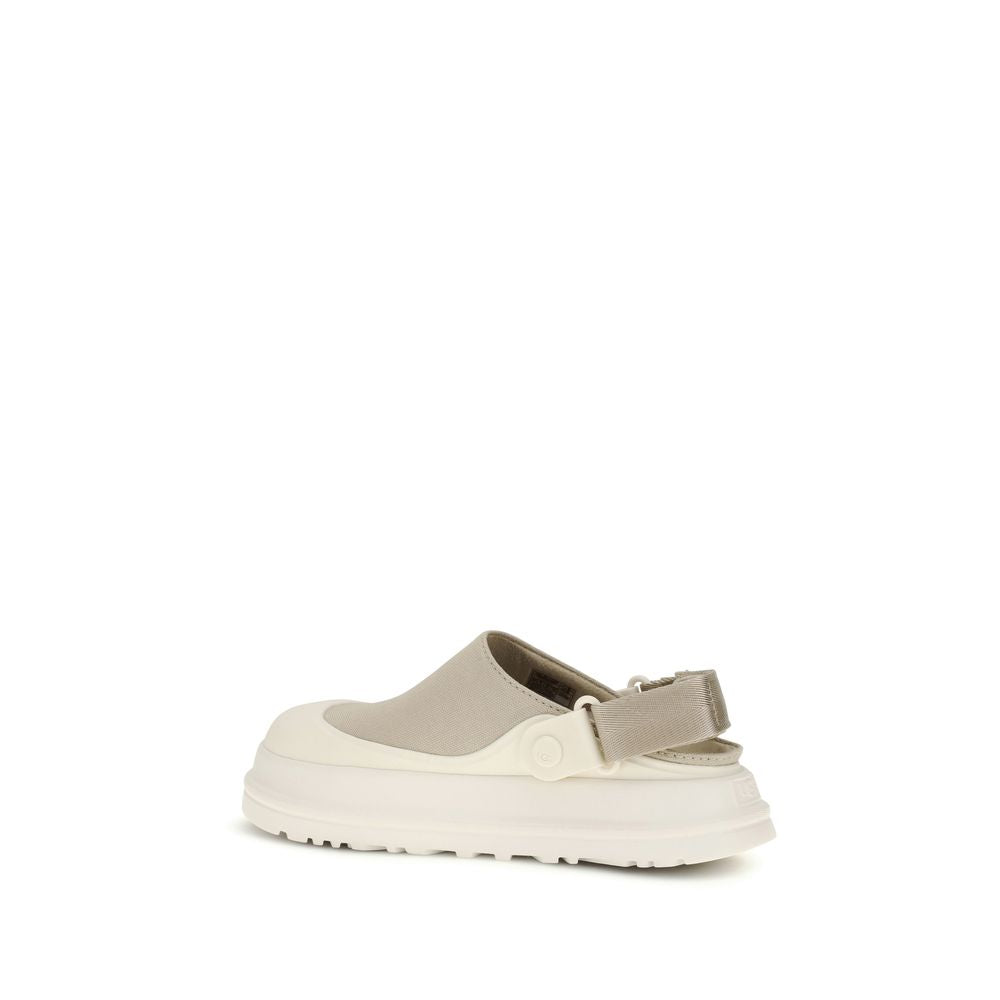 UGG Beige Cotton Mules