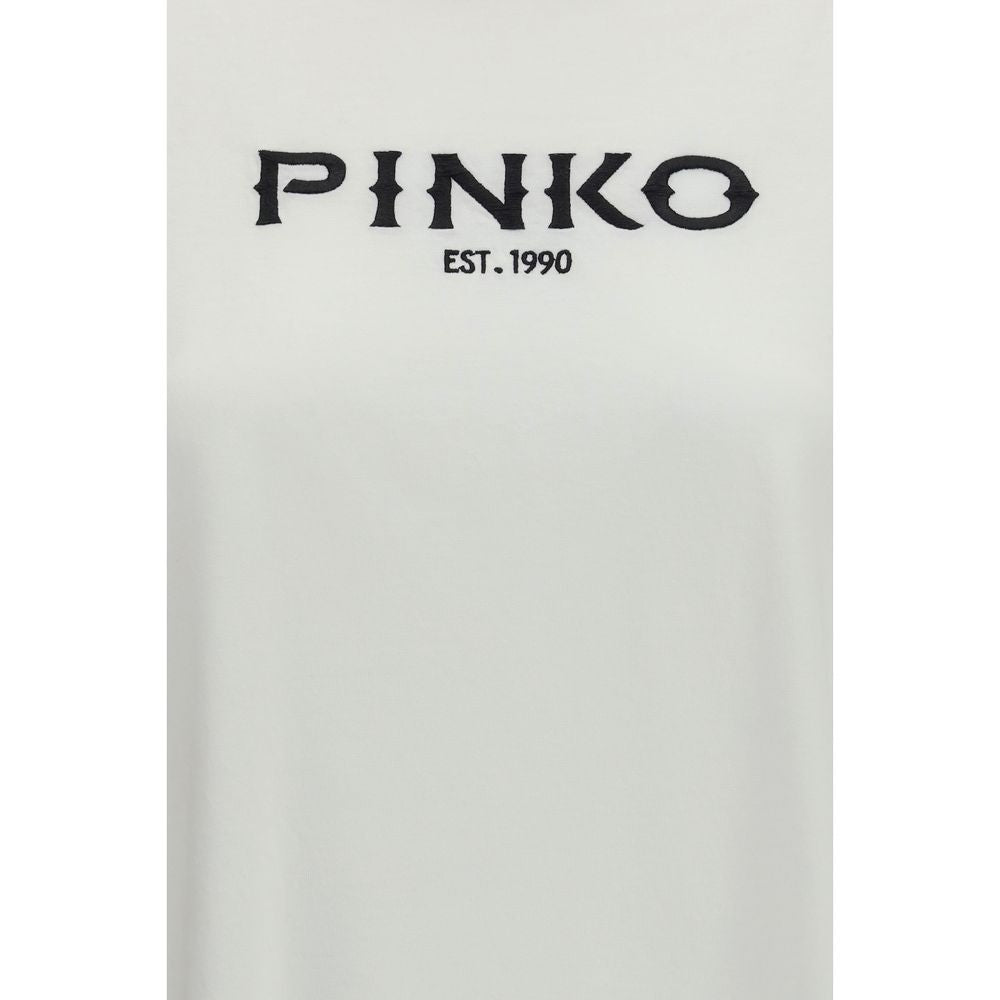 تي شيرت قطني أبيض من بينكو