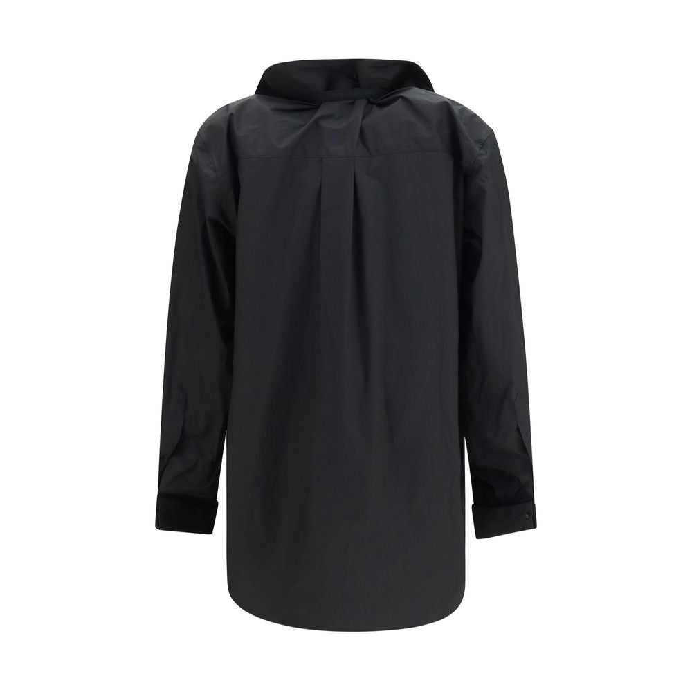 ALAINPAUL Black Cotton Shirt